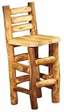 Rustic Log Bar Stools