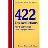 422 Tax Deductions for Businesses and Self-Employed Individuals : You Get a Raise Every Time You Find a Legitimate Tax Deduction