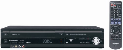 Panasonic DMR-EZ48VK 1080p Upconverting VHS DVD Recorder with Built In Tuner