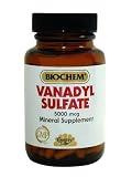 Biochem Vanadyl Sulfate 5000 mcg (180 capsules)