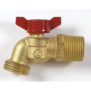 Mueller B and K 103-054HC QuarterMaster Brass Hose Bibbs M.I.P by Mueller