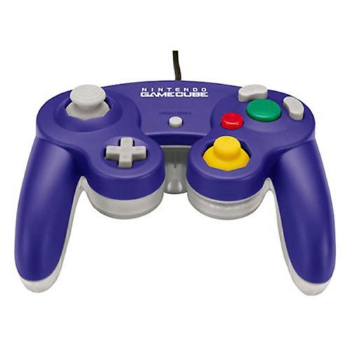 GameCube Controller Clear & Purple