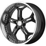 Helo HE834 Gloss Black Machined Wheel - (18x8/5x120mm)