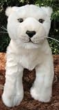 Plush White Lioness 18