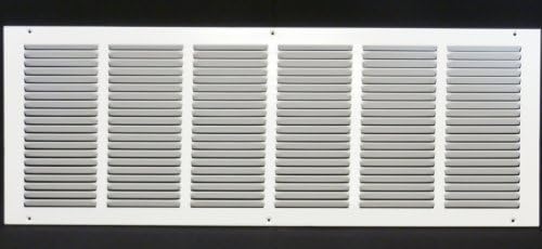 White Return Air Grill 30 x 10
