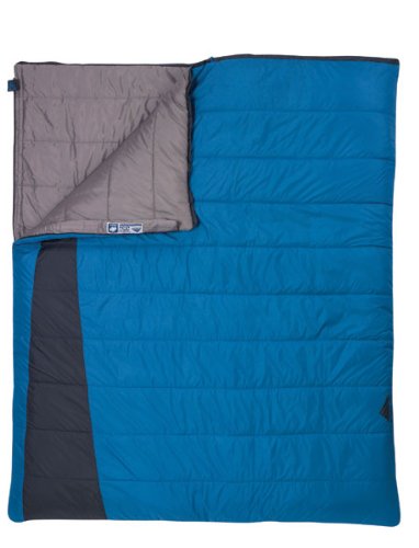 Kelty Callisto 35 Degree Rectangular Synthetic Sleeping Bag, Double