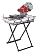 MK Diamond 151991-TR MK-101 1-1/2 HP Wet Cutting Tile Saw with Stand and Cutting Kit
