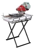 MK Diamond 151991-TR MK-101 1-1/2 HP Wet Cutting Tile Saw with Stand and Cutting Kit