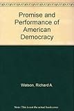 Promise and performance of American democracy