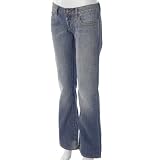 DC Womens BTC Vintage Bootcut Button Fly Jeans