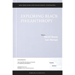Black Philanthropy (JB PF Single Issue Philanthropic Fundraising)