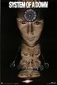 System of a Down (Face, Pendulum) Music Poster Print - 24" X 36"