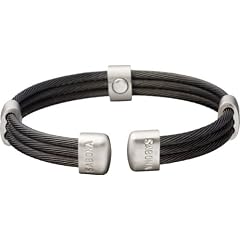 Energie & Balance Magnet Armband Trio Cable Black Satin