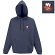 New York Islanders NHL "Goalie" Pullover Hooded Sweatshirt (Navy)