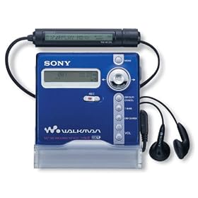 Sony MZ-N707 Blue Net MiniDisc Walkman