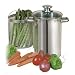 Welco 3 Piece Stainless Steel 5 Quart Vegetable Cooker/Steamer