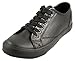 Townforst Mens Slip and Oil Resistant Lace Up Black Leather Shoes