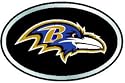 Baltimore Ravens Color Auto Emblem