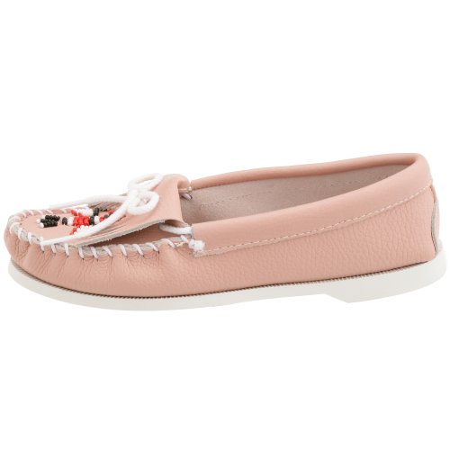 [ミネトンカ] Thunderbird Smooth Leather Boat Sole