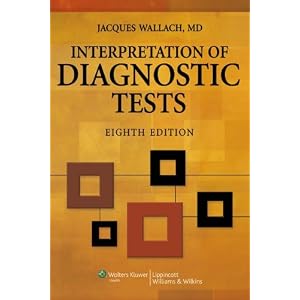 Click here to buy Interpretation of Diagnostic Tests by Jacques Wallach.