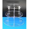 3 Tier 5mm Thick Acrylic Wedding Party Favour Cupcake Cake Stand by Classikool�
