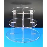 3 Tier 5mm Thick Acrylic Wedding Party Favour Cupcake Cake Stand by Classikool�by CLASSIKOOL�