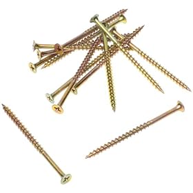 Grip-Rite 3GS1 3-Inch 8 Coarse Thread General Purpose Screw with Bugle Head, 1 Pound