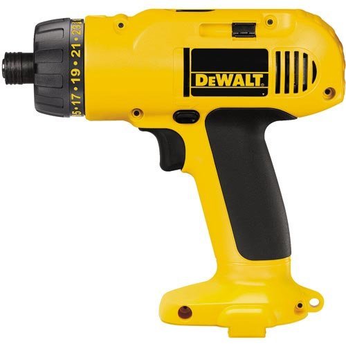 DEWALT DW970 12-Volt Cordless Driver with 1/4-Inch Hex Drive Chuck Unit Only