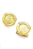 14k Gold Coin Cufflinks