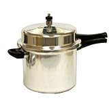 Manttra 8 Quarts Aluminum Pressure Cooker by Mercantile International