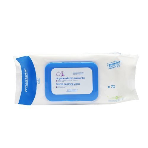 Mustela Skin Care - Dermo Soothing Wipes , 140 Count