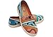 TOMS MULTI CANVAS GEOMETRIC WOMEN'S AVALON SLIP-ONS