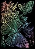 Royal Brush Mini Rainbow Foil Engraving Art Kit 5X7 Butterflies RAIMIN-102, 6 Item(s)/Order