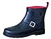 Capelli New York Women's Buckle Accent Waterproof Printed Rain Boots