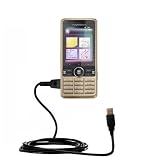 Klassisches USB Kabel f�r Sony Ericsson G700 mit Hot Sync und aufladen Einsatzm�glichkeiten - von Gomadic mit TipExchange Technology