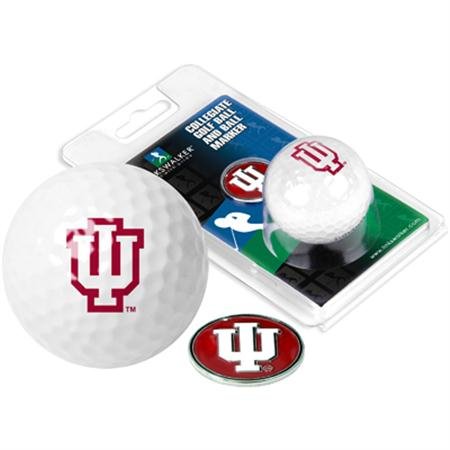 Indiana Hoosiers Iu Ncaa Collegiate Logo Golf Ball Ball Marker