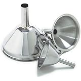 Norpro 3-Piece Stainless Steel Funnel Set