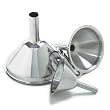 Norpro 3-Piece Stainless Steel Funnel Set