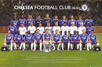 Chelsea Team 2006-2007 Entertainment Poster Print, 36x24