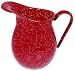 GSI Red Enamelware Water Pitcher 1240