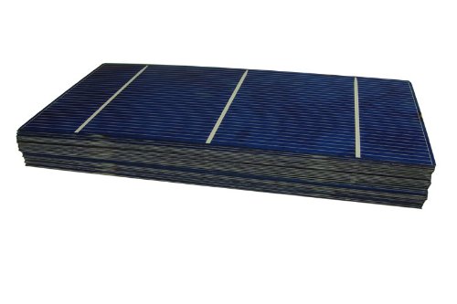 AllPowers 36pcs 3x6 Poly-Crystalline Solar Cells with 15% Efficiency for Solar Panel Diy On Sale
