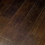 Bamboo by Natural Cork Engineered Locking Bamboo Jacobean Bamboo Flooring