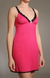 honeydew Swiss Dot Rayon Chemise (8438)