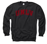 UNLV Runnin Rebels Black Arch Crewneck Sweatshirt