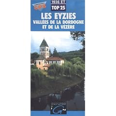 Carte de randonn�e : Les Eyzies - Vall�e de Dordogne