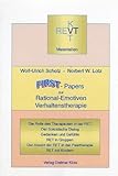 Zoom Produkt-Bild: Materialien zur Rational-emotiven Verhaltenstherapie, Kognitiven Verhaltenstherapie und Kognition Therapie / First-Papers zur Rational-emotiven ... der Paartherapie. Gedanken und Gef&uuml;hle: BD 1