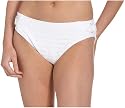 Anne Cole Women's Hyannisport Sheer Dot Buckle Swimsuit Pant