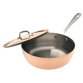 Click here to buy All-Clad Cop-R-Chef 3-Quart Saucier Pan by All-Clad.