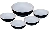 Emile Henry 5-Piece Pasta Bowl Set, Black