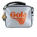 New Gola White Black Orange Redford Shoulder Record Bag